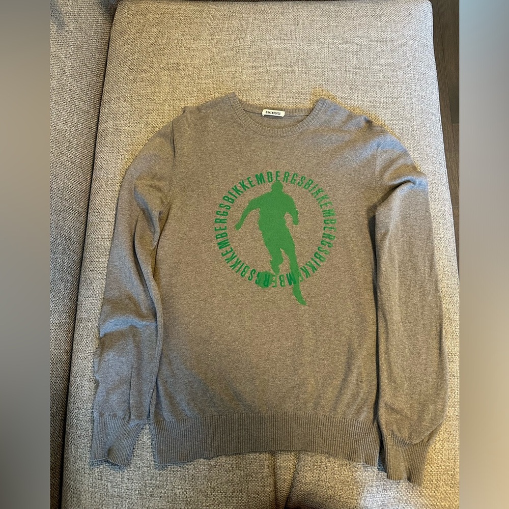 Bikkembergs sweater, M, worn